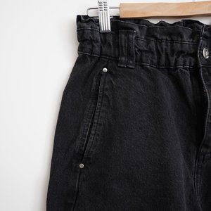 High waist black jeans Zara